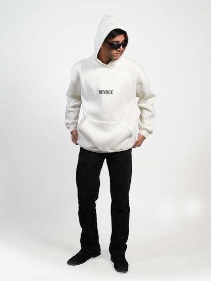 OFF WHITE BASIC HOODIE - REVRCE