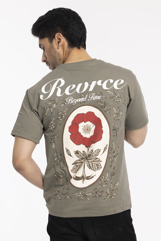 OLIVE BEYOND TIME T-SHIRT